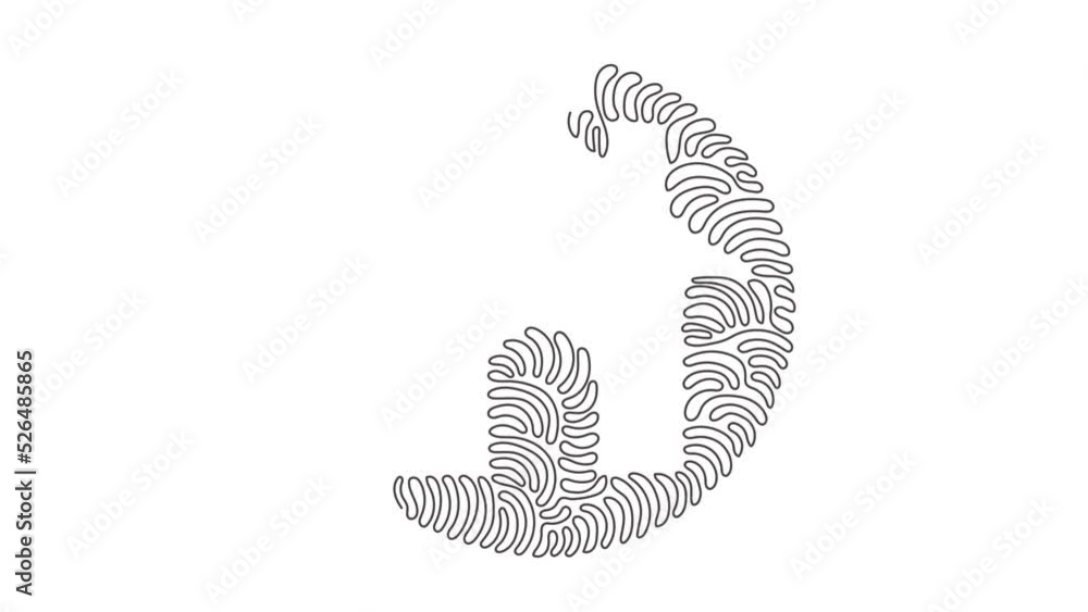 Poster Animated self drawing of continuous line draw black house icon, style real estate for app ads web banner button ui ux interface elements. Swirl curl circle style. Full length single line animation.