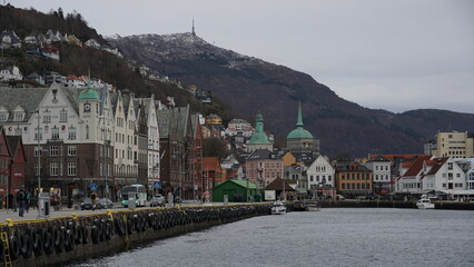 Urbane scenes from Bergen, Norway