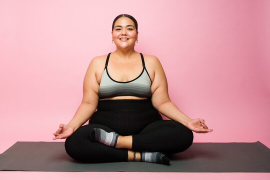 Plus Size Woman Meditating Images – Browse 4,457 Stock Photos, Vectors, and  Video