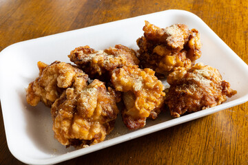 とても美味しい日本の鶏のから揚げ