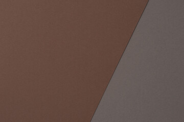 Two tone brown paper texture background. Abstract background from craft paper
