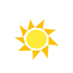 Sun icon set