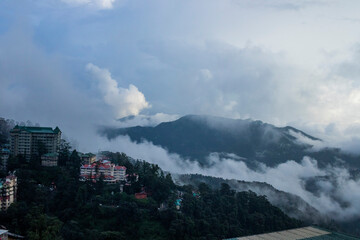 Various views of Shimla in monsoon