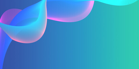 Abstract gradient background. Fluid shapes and colorful design.