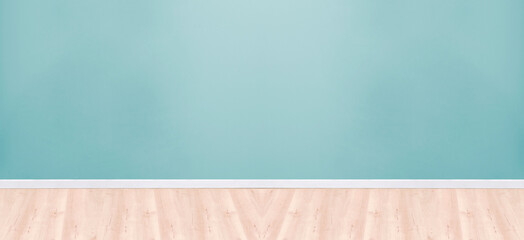 bright empty interior design, stone wall. 3D illustration