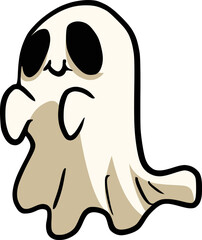 cartoon ghost