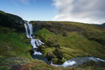 Sheep's Waterfall in iceland