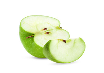 green apple isolated