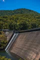 dam in the mountains