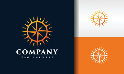 sun compass logo