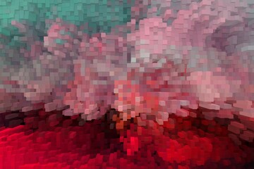 Abstract cube 3d extrude background,  illustration extruded.