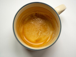 first morning coffee is a pleasure 