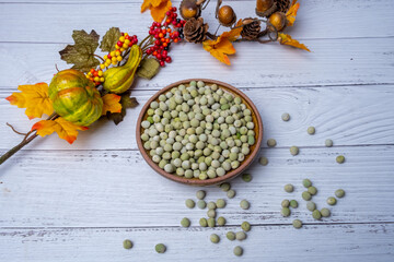 healthy food delicious grain peas