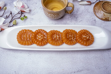 Korean holiday food delicious snack Yakgwa