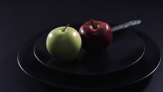 Image of healthy apples ready to be served
