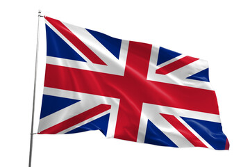 Fototapeta na wymiar United Kingdom Flag Detail Render .National flag of United Kingdom. Background for editors and designers. National holiday 