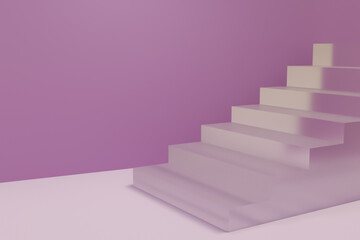 3D background Purple