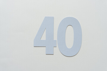 number 40