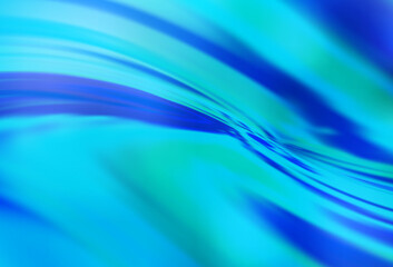 Light BLUE vector blurred bright template.