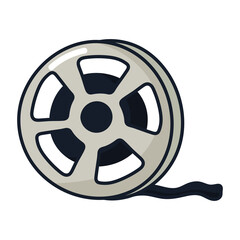 Obraz premium Film Reel icon.