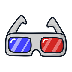 3d Glasses icon.