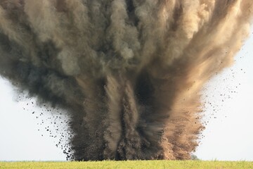 Russian Aerial Bombs And Unexploded Ordnance Disposal Near Chernihiv, Ukraine