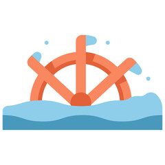 water wheel icon