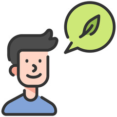 think save environment icon