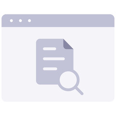 website information icon