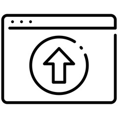 website upload icon