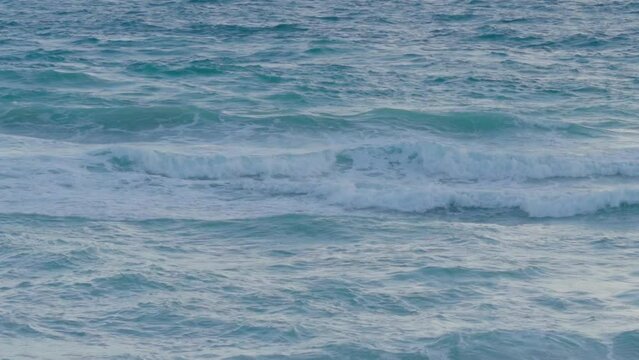 A view of the blue ocean on Scarborough beach in Perth, Western Australia