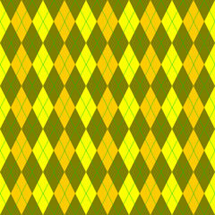 yellow and argyle  pattern background