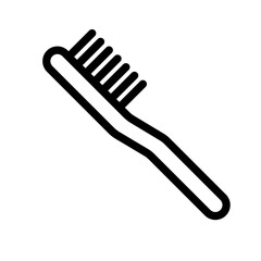 Toothbrush icon template