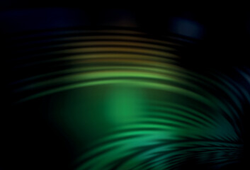 Dark Green, Red vector abstract blurred background.