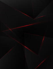 black abstract , polygon, elegant background ,red abstract, premium background	
