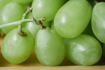 fresh grape fruit in a bowl ,