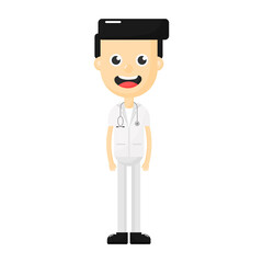 Male nurse icon.