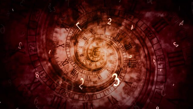Numerology. Spiral of time (secret knowledge about the numbers). Esoteric background with numbers. Soft focus and depth of field. 3D animation. Quick Time, h264, 16-bit color, highest quality. 
