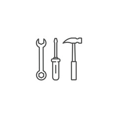 Tools repair icon. vector illustration eps 10
