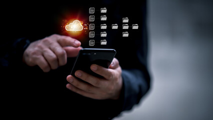 Document Management System (DMS) Online Document Database And automated processes to store files, knowledge and documents in the organization efficiently with ERP enterprise business technology,