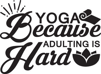 Yoga SVG Design