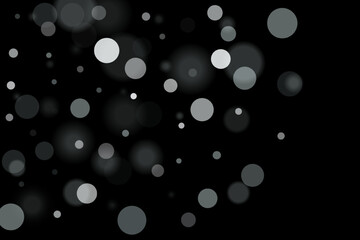 Silver glitter confetti, great design for any purpose. Party decor.