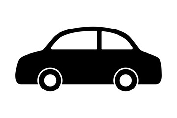 車のシルエット