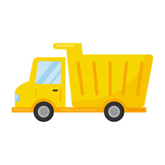 Dump Truck icon. © Sathaporn