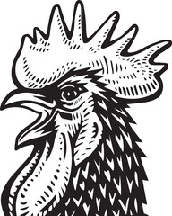Rooster Vector Design