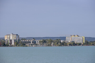 Obraz premium Balaton lake in Siofok Hungary