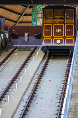 funicular to the Gellert Hill in Budapest © Tomasz