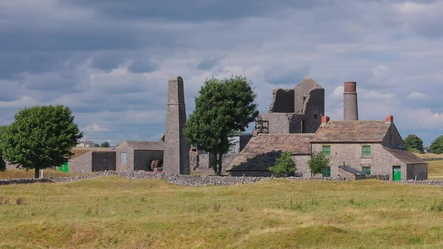 Ancient Ruins of Magpie Mine in the Peak District - travel photography