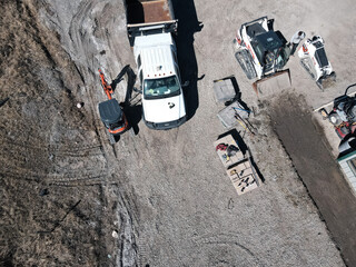 Job site from above 