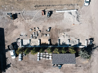Job site from above 